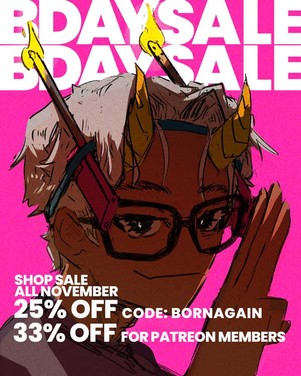bdays sale all november